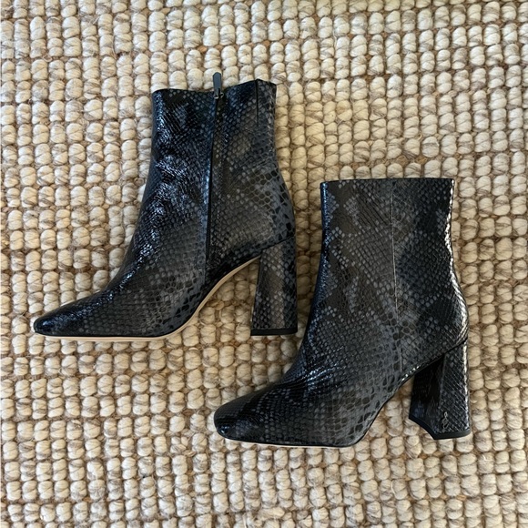 Sam Edelman snake print boots - Picture 3 of 5